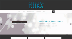 Desktop Screenshot of palabradura.org